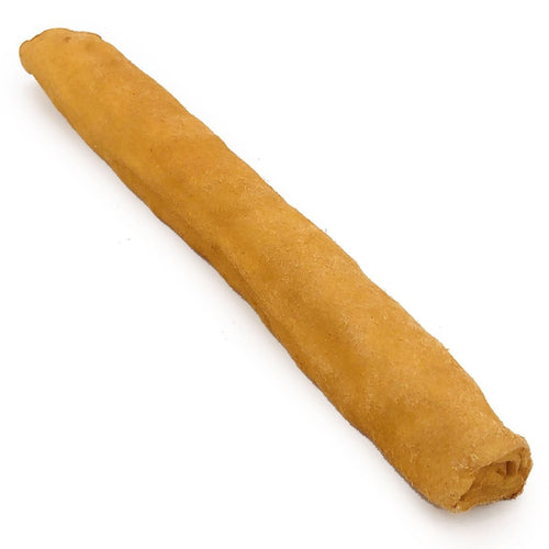 ValueBull USA Retriever Rolls, Premium Thick Cut Rawhide, Thick 9-10 Inch, Smoked, 200 Count Bulk Pack