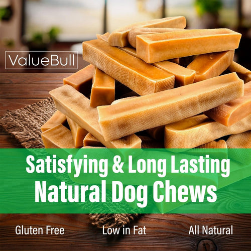 ValueBull Himalayan Yak Cheese Dog Chews, Small, 10 lb Bulk Pack
