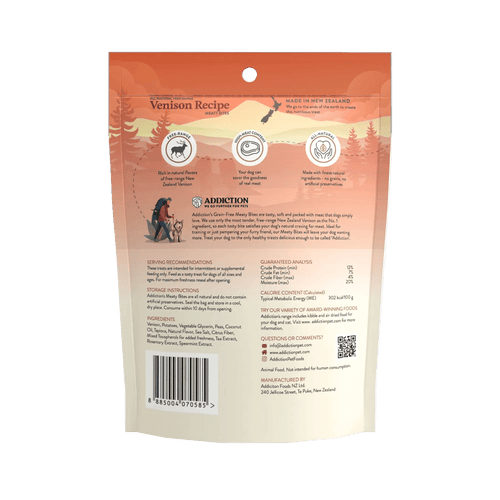 Venison Meaty Bites - Hypoallergenic Dog Treats