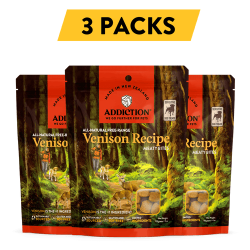Venison Meaty Bites - Hypoallergenic Dog Treats