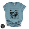 Witches, Btches & Cnts Tee ( BLACK DESIGN) | Bold Witchy Statement Graphic T-Shirt