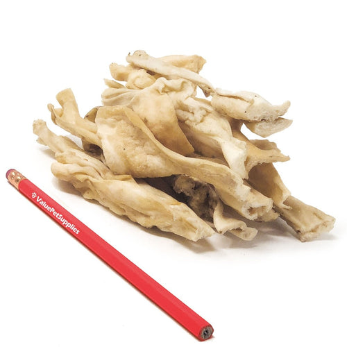 ValueBull Lamb Cheek Slices, Premium Lamb Dog Chews, 5-6 Inch, 10 Count