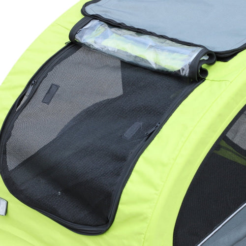 Pet Dog Bicycle Trailer Jogger with Suspension