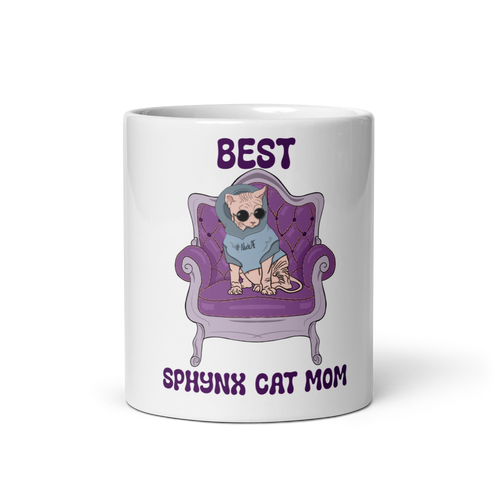 BEST SPHYNX CAT MOM COFFEE MUG