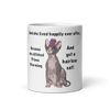 DITCHED PRINCE CHARMING & GOT A SPHYNX MUG