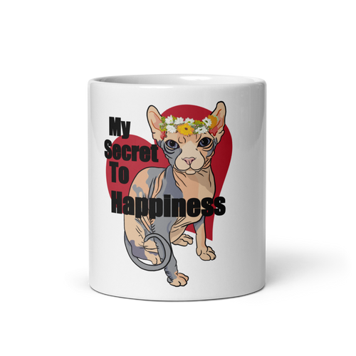 MY SECRET TO HAPPINESS COFFEE MUG