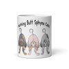 NOTHING BUTT SPHYNX CATS COFFEE MUG