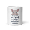 BEHIND EVERY WOMAN SPHYNX MUG