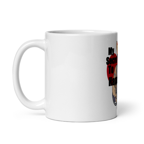 MY SECRET TO HAPPINESS COFFEE MUG