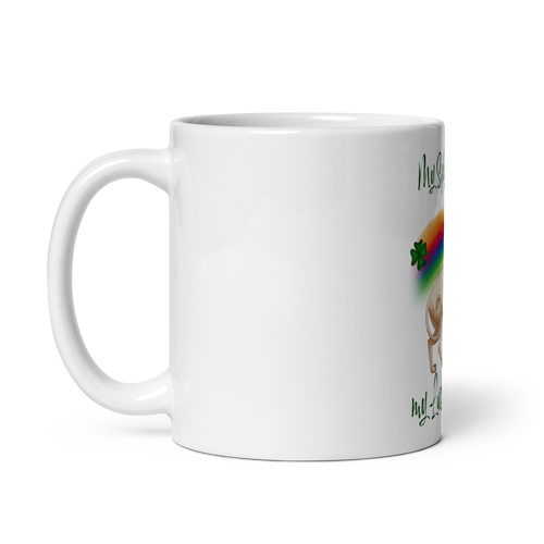MY SPHYNX IS MY LUCKY CHARM COFFEE MUG