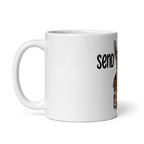 SEND NUDES SPHYNX COFFEE MUG
