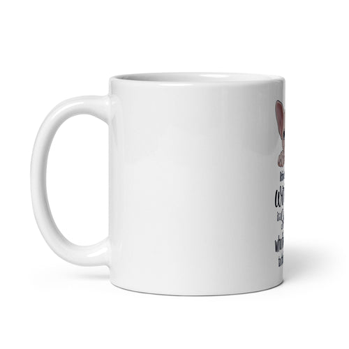 BEHIND EVERY WOMAN SPHYNX MUG