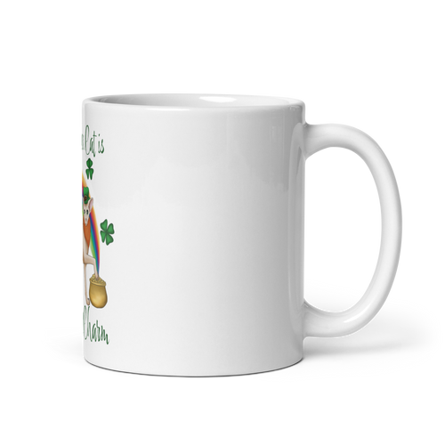 MY SPHYNX IS MY LUCKY CHARM COFFEE MUG