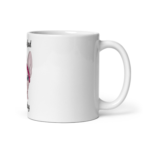 NEVER A BAD HAIR DAY SPHYNX COFFEE MUG