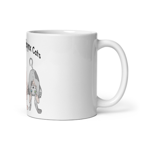 NOTHING BUTT SPHYNX CATS COFFEE MUG
