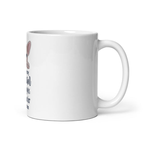 BEHIND EVERY WOMAN SPHYNX MUG