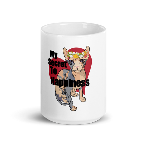 MY SECRET TO HAPPINESS COFFEE MUG