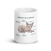 ANATOMY OF A SPHYNX CAT COFFEE MUG