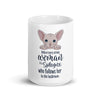 BEHIND EVERY WOMAN SPHYNX MUG