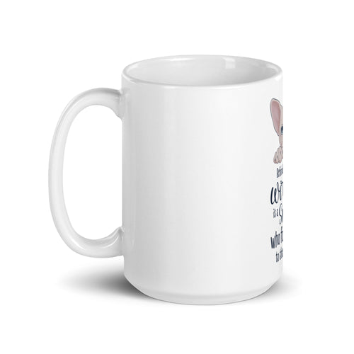 BEHIND EVERY WOMAN SPHYNX MUG