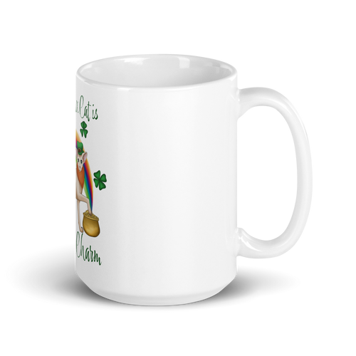 MY SPHYNX IS MY LUCKY CHARM COFFEE MUG