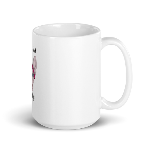 NEVER A BAD HAIR DAY SPHYNX COFFEE MUG