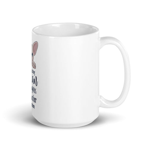 BEHIND EVERY WOMAN SPHYNX MUG