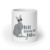 BEST SPHYNX CAT DAD COFFEE MUG
