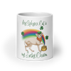 MY SPHYNX IS MY LUCKY CHARM COFFEE MUG