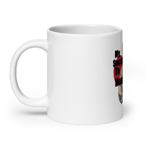 MY SECRET TO HAPPINESS COFFEE MUG