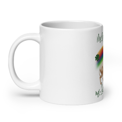 MY SPHYNX IS MY LUCKY CHARM COFFEE MUG