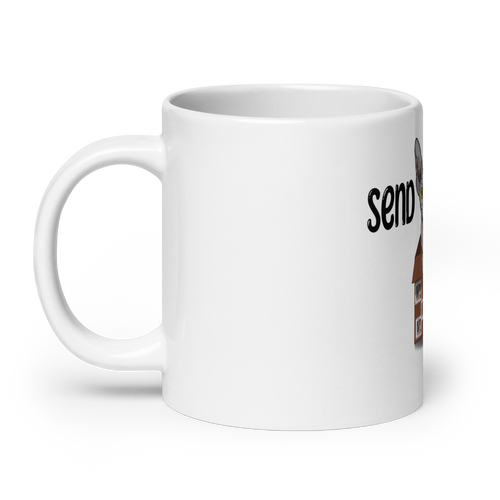 SEND NUDES SPHYNX COFFEE MUG