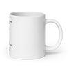 WOMAN CAN'T SURVIVE ON COFFEE ALONE COFFEE MUG