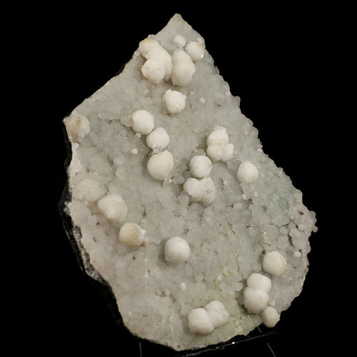 Gyrolite Crystal on prenite Natural Mineral Specimen # B 6635