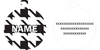 Houndstooth White and Black HD Dog ID Tag