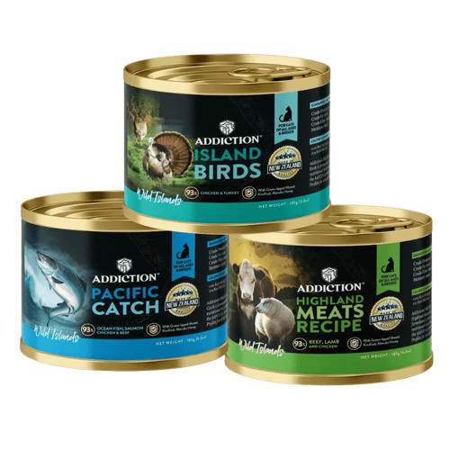 Wild Islands Canned Cat Food Mix Flavor Bundle 185g