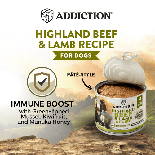 Wild Islands Highland Beef & Lamb Recipe Premium Grain-free Canned Dog Food 185g