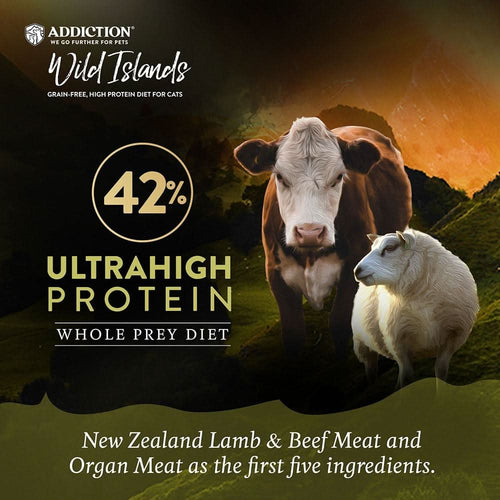 Wild Islands Highland Meats Grass-Fed Beef & Lamb Recipe Dry Cat Food