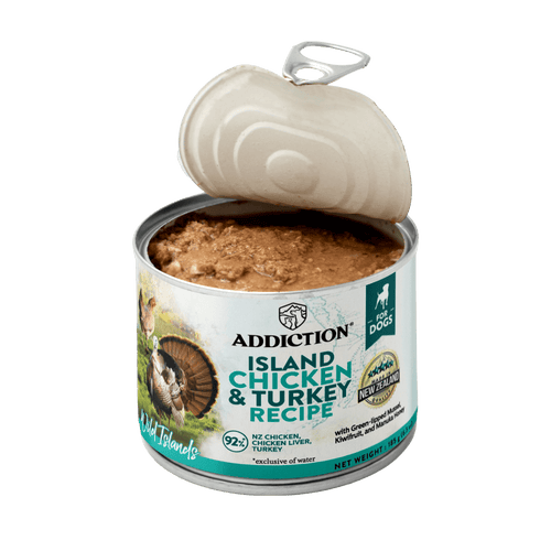 Wild Islands Island Chicken & Turkey Recipe Premium Grain-free Canned Dog Food 185g