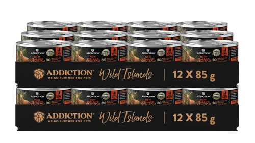 Wild Islands New Zealand Venison Recipe Premium Grain-free Canned Cat Food 85g