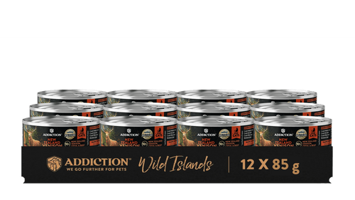 Wild Islands New Zealand Venison Recipe Premium Grain-free Canned Cat Food 85g