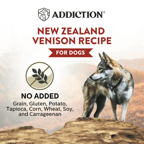 Wild Islands New Zealand Venison Recipe Premium Grain-free Canned Dog Food 185g