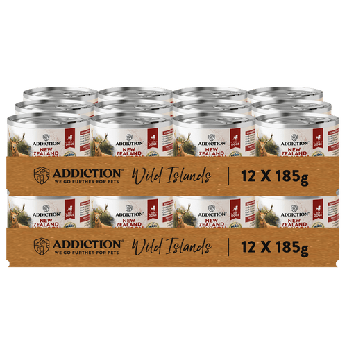 Wild Islands New Zealand Venison Recipe Premium Grain-free Canned Dog Food 185g