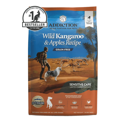 Wild Kangaroo & Apples Recipe Dry Dog Food