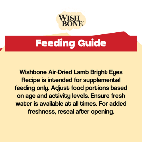 Wishbone Air-Dried Lamb Recipe Dog Food - 454g