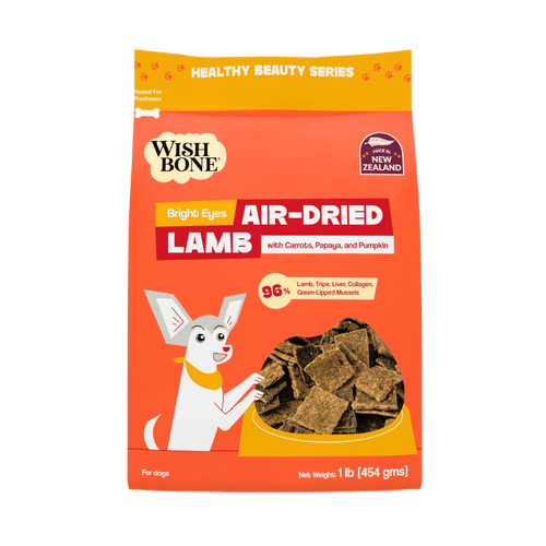 Wishbone Air-Dried Lamb Recipe Dog Food - 454g
