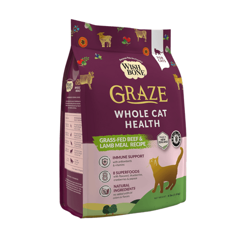 Wishbone Graze Beef and Lamb Dry Cat Food
