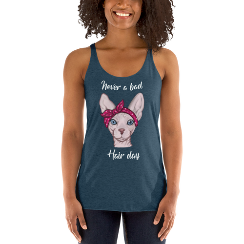 NEVER A BAD HAIR DAY SPHYNX TANK