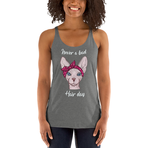 NEVER A BAD HAIR DAY SPHYNX TANK