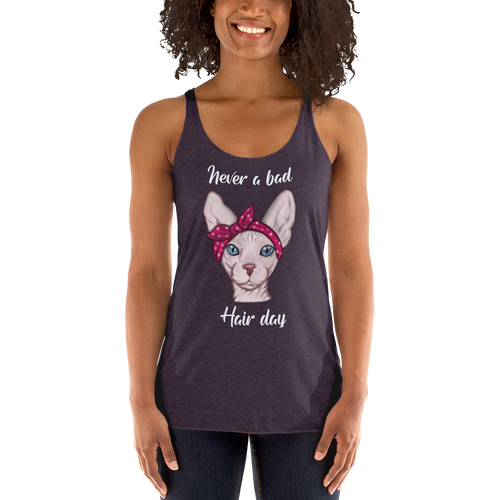 NEVER A BAD HAIR DAY SPHYNX TANK